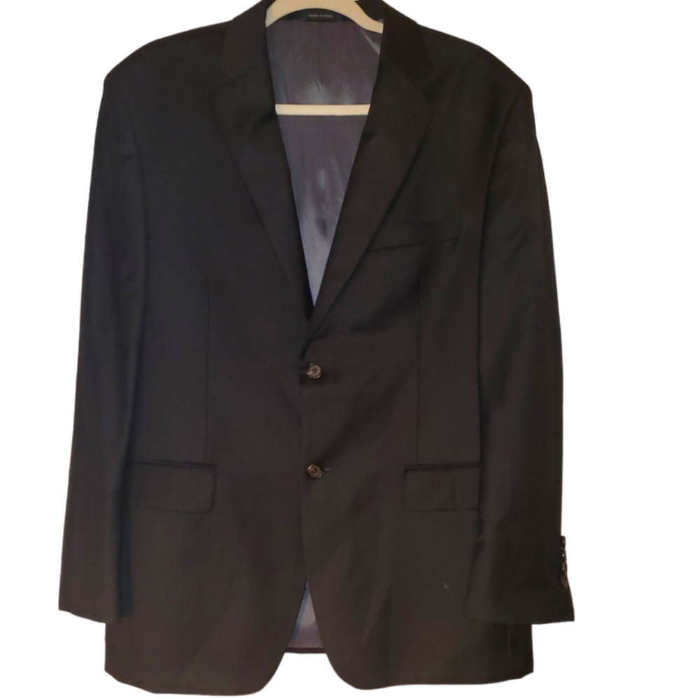 Ralph Lauren suit jacket blazer 42R black